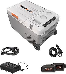 WORX Mini Refrigerator 24 Qt, 20V Portable Electric Cooler/Fridge, WX876L