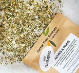 Herbal Teas Australia Organic 'ACHES & PAINS' Tea 50gm - Organic Herbal Tea with Turmeric/min 100 cups from every packet