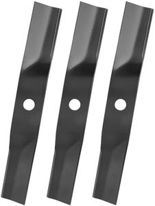 wyevee 92117E701 Mower Blades Compatible with Murray 46" Cut Deck, 92117E701MA High Lift Lawnmower Blades Compatible with Murray 46901X92A Lawn Tractor, Replace for 92117 92117E7D, 3 Pack