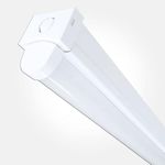 LEDBRITE 6ft Batten Light Ceiling Light Fitting CCT 3000K 4000K 6400K 65W 8125 Lumens Strong Construction Ultra Output Energy Efficient Ceiling Light for Office, Bathroom, Kitchen, Garage, Warehouse