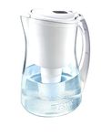 Brita 8 Cup Filter Pitcher with Indicator, Reduces Chlorine taste and odour from Tap Water, Filters 151 Litres, Marina, White