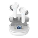 144 Languages Smart Translate Earbuds Real Time Voice Translator Support 4 Translation Mode OffLine Online Translation 98% Accuracy, Ergonomic Design (White)