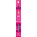 Boye 6218-J 6-Inch Long Aluminum Crochet Hook, 6mm