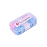 Bureaucrat Measuring Tape - Body Measurement Inch Tape - 60 Inches/150 CMs - Double Side Rulers, Fiberglass, Flexible, Portable,Sewing, Dress Making Tailor's Tape…… (Pack of 2-Pink, Blue)