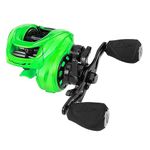 KastKing Zephyr Baitcasting Fishing Reel, Left Handed, Green