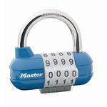 Master Lock 1523EURD Combination Padlock, Random Color, 5,9 x 6,4 x 2,6 cm