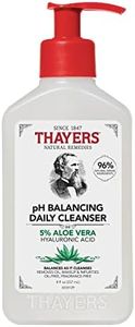 Thayers pH Balancing Daily Cleanser, Face Wash with Aloe Vera, Gentle and Hydrating Skin Care for Dry, Oily, or Acne Prone Skin, 8 FL Oz.