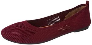 Bata Women's JESS Ballerina (5515913_RED_7 UK)