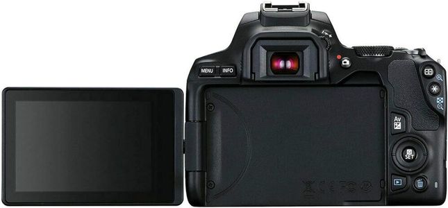 Canon EOS 250D DSLR Camera, 24MP, 18-55mm Lens – Black
