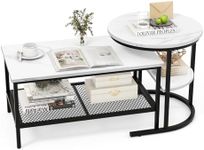 Giantex Nesting Coffee Table Set of