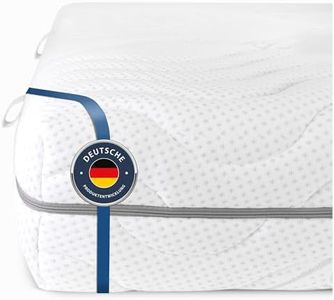 BMM Matratze 160x200 cm Komfort 19 Härtegrad H3 fest/Kaltschaummatratze Öko-Tex Zertifiziert/ergonomische 7 Zonen Matratze Höhe 19 cm/Matratzen Deutsche Produktentwicklung