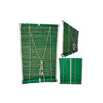 UR Little Shop Bamboo Curtains for Balcony/Windows/Privacy/Sun Shade. Green Net,Very (5/7 FEET)