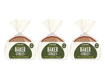 Baker Street Sliced Rye Wheat Bread 500g Pack of 3