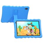 BYYBUO 10 inch Kids Tablet, Android 13 Tablet for Kids,Google Tablet with 4GB RAM &32GB ROM,1280 * 800 IPS,2MP Front 5 MP Rear Camera, with Colorful Kid-Proof Case (Light Blue