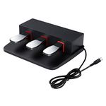 ATNEDCVH 3-pedal for digital keyboard piano, Three pedal unit for yamaha P85 P95 P48 P105 P115 Electric pianos keyboards