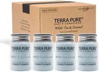 Terra Pure White Tea & Coconut Conditioner, Travel Size Hotel Amenities, 1 oz. (Case of 300)