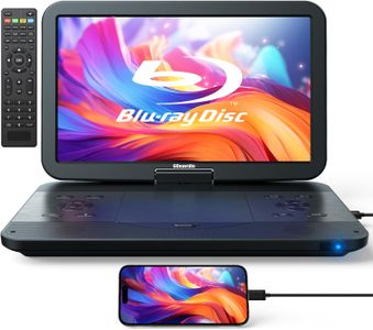 GOnavidio 17.5" Blu-Ray DVD Player – Compact Home Media Player