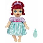 Disney Princess Ariel Baby Doll with Baby Bottle & Tiara