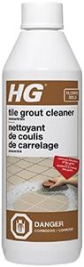 HG Grout Cleaner 500 ml - Concentrated Formula - Removes Stubborn Dirt from Grout in Floor and Wall Tiles - Restores Colour