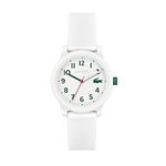 Lacoste Analogue Quartz Watch for Kids with White Silicone Bracelet - 2030039