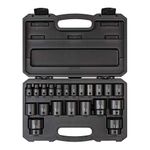 TEKTON 1/2 Inch Drive 6-Point Impact Socket Set, 21-Piece (5/16-1-1/2 in.) | SID92302