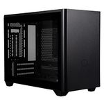 Cooler Master MasterBox NR200P Mini-ITX Computer Case - Tempered Glass Side Panel, Vertical GPU Display, Tool-Free 360 Degree Accessibility - Black