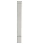 Ekena Millwork PIL07X90X02 Fluted Pilaster, Primed, 7" W x 90" H x 2 1/4" D with 16" Attached Plinth