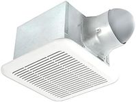 Delta Breez Signature Exhaust Bath Fan Energy Efficient Quiet Operation Motor with Full Speed Adjustable and LED Indicator Light, 80/110 CFM, White