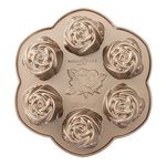 Nordic Ware Platinum Rosebud Baking Pan