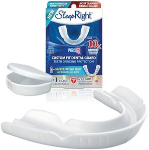 SleepRight ProRx Custom Dental Guard – Mouth Guard for Grinding Teeth at Night, Night Guards for Teeth Grinding, Comfortable Dental Guard for Sleeping, Custom Fit Teeth Grinding Protection