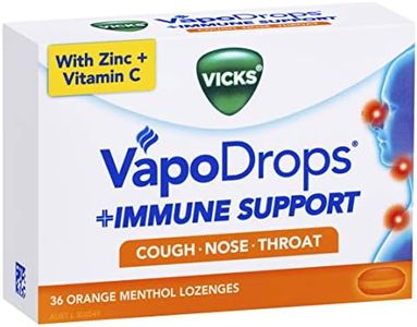 Vicks VapoDrops Immune Support Orange, 36 Count