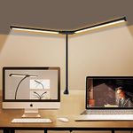 LED Desk Lamp Double Head, Eye-Cari