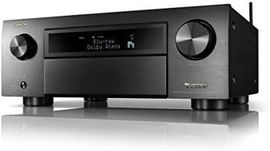 Denon AVR-X6700H 8K Ultra HD 11.2 Channel (140Watt X 11) AV Receiver - 3D Audio & Video with IMAX Enhanced, Built for Gaming, Music Streaming, Alexa + HEOS