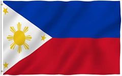 ANLEY Fly Breeze 3x5 Foot Philippines Flag - Vivid Color and Fade Proof - Canvas Header and Double Stitched - Filipino Philippine National Flags Polyester with Brass Grommets 3 X 5 Ft