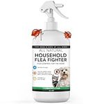 The Healthy Dog Co - Non-Toxic Fast Acting Household Flea Spray for Home, House - Natural Treatment for Dogs - 500ml