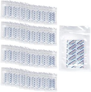 Oxygen Absorbers For Food Storage 2000cc -40 INDIVIDUALLY Vacuum Sealed PCS O2 Absorbers Food Grade Oxygen Absorbers Oxygen Packets For Food Storage Remover De Oxidizer Absorb Absorption Observers