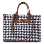 Fargo Canvas Laptop Handbag for Women - Stylish & Durable Tote Bag, Fits 15-Inch Laptops (FGO-607)