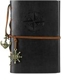 MALEDEN Leather Journal Notebook, V