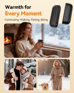 Rechargeable Hand Warmers – 8000mAh Portable Electric Heater