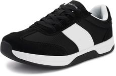 WHITIN Women's Wide Zero Drop Training Shoes | Classic Design, S24 | Black, 8 Wide