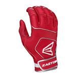 EASTON WALK-OFF NX Batting Gloves | Baseball Softball | Youth Large | Red