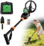 Metal Detector Kids,Lightweight Metal Detectors with LCD and SOUND Indication,High Accuracy Metal Detector with Waterproof Search Coil for Kids or Beginners to Treasure Seeking Gold Digger