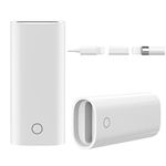 MoKo Charging Adapter Compatible with Apple Pencil, 2-PACK Portable Charging Cable Connector Female to Female Cable Convertor Fit with Apple iPad Pro Pencil, White