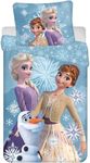 Disney Frozen Anna Elsa Snow Pillow Duvet 135/140 x 200 cm