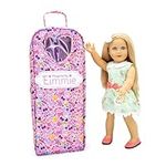 Playtime by Eimmie 18 Inch Doll with Carrying Case, Doll Accessories, Doll Pajamas, Doll Slippers, Doll Clothes, 18-Inch Doll