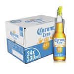 Corona Cero Alcohol Free Lager Beer 24 pack bottle, 0% ABV