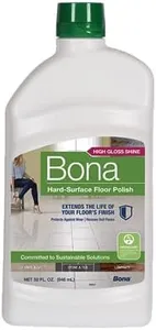 Bona Multi-Surface Floor Polish - 32 fl oz - High Gloss Shine - 32 oz covers 500sq ft of flooring - for use on Stone, Tile, Laminate, and Vinyl Floors