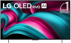 LG 42-Inch Class OLED evo AI 4K C5 Series Smart TV w/Dolby Atmos, Dolby Vision, HDR10, AI Super Upscaling 4K, Filmmaker Mode, Wow Orchestra, Alexa Built-in (OLED42C5PUA, 2025)