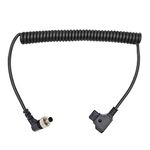 D-Tap to Locking DC 5.5 2.5mm Monitor Cable Compatible with Atomos Ninja v KiPRO LCD Monitors Shogun Sony PIX-E7 PIX-E5 Touchscreen Hollyland Mars 400s, 40inch Length, 2.1 or 2.5 5.5mm