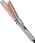 1 1/4 Inch Curling Iron with LCD Display, Tourmaline Ceramic Long Barrel Curling Iron 1.25 Inch, Dual Voltage Curling Iron for Long Hair, Comes with Glove, Comb, Clips and Pad